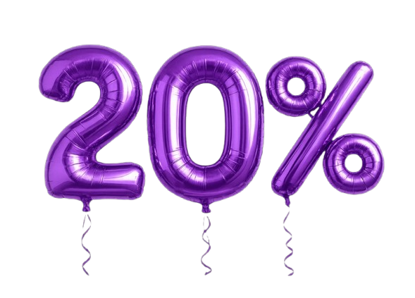 20%